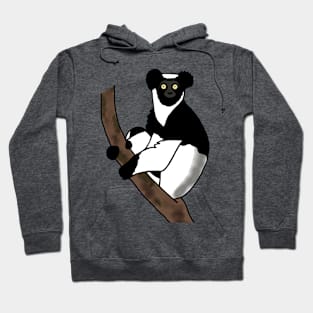 Indri Lemur Hoodie